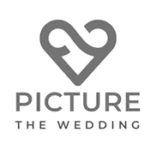 picture the wedding logo